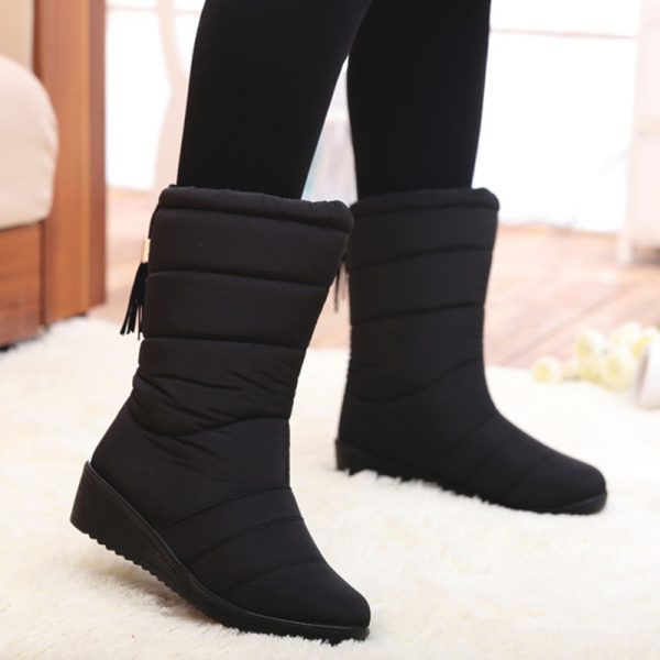 Woman Fashion Mid Calf Boots